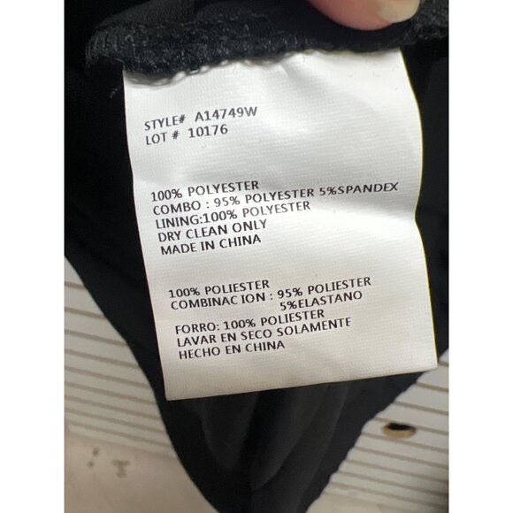 Betsy & Adam Chiffon Capelet Ribbon Sheath Dress - Picture 8 of 8